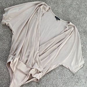Dynamite wrap low bodysuit